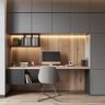 Home Office Design with Study Table