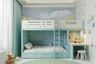 Bunk Bed with Desk and Storage Space