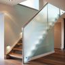 Open riser staircase design