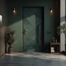 Swing Single Door Design with Matte Finish for Entrances