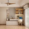 Light Wood-Grain Rectangular Flooring Design