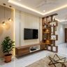 Single Layer False Ceiling with Warm Cove Lighting