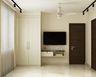 Compact Wall Mounted White TV Unit Design