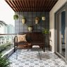 Compact Balcony Design - Livspace