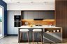 Modern White Kitchen - Livspace