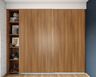 Modern Wooden Sliding Wardrobe - Livspace