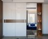 Tropical White Wardrobe Design - Livspace