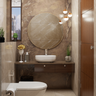 Modern Bathroom Styled For Convenience & Low Maintenance - Livspace
