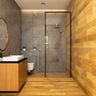 Rustic Bathroom - Livspace