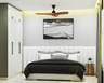 Easy To Maintain Contemporary Guest Room Ideas - Livspace