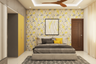 Compact Yellow Kids Bedroom - Livspace