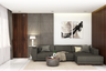 Spacious Living Room - Livspace