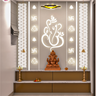 Spacious Pooja with Stepped Pooja Mandir - Livspace
