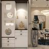 White-Themed Pooja Room - Livspace