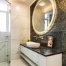 Modern Compact Bathroom Design - Livspace