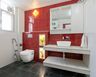 Bathroom Design With Tricolour Tiles - Livspace