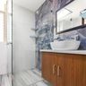 Bathroom With A Cool-Toned Colour Palette - Livspace