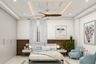 Geometric Gypsum False Ceiling - Livspace