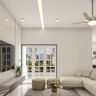 Single-Layered Gypsum Ceiling - Livspace