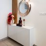 Foyer Design With Decorative Mirror - Livspace