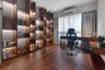 Home Office With Strip Lights -Livspace