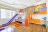 Kids' Room With Bunk Bed And Colourful Slide - Livspace