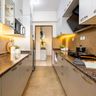 Modern Parallel Kitchen Design - Livspace