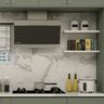 White Ceramic Kitchen Tiles Design