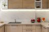 Glossy White Kitchen Wall Tiles - Livspace
