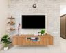 Wooden TV Unit With A Laminate Finish - Livspace