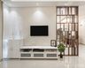 White Laminate TV Cabinet - Livspace