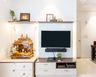 TV Cabinet With Pooja Unit - Livspace
