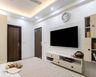Modern White TV Unit - Livspace