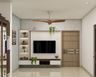 Modern Wall-Mounted TV Unit - Livspace