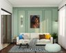 Pastel Green Wall Paint - Livspace
