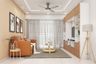 Orange Wall Paint Design - Livspace