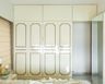 Swing Champagne Wardrobe - Livspace