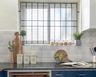 White Kitchen Window Design - Livspace