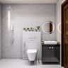 Compact Bathroom Design - Livspace