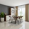 Modern 4-Seater Dining Hall Design - Livspace