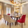 Spacious 8-Seater Dining Room - Livspace