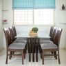 6-Seater Dining Room With Wooden Chairs - Livspace