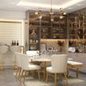 6-Seater Dining Hall Design - Livspace