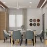 Modern 6-Seater Dining Hall - Livspace