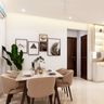 Modern 6-Seater Dining Hall Design - Livspace