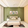 Bright Pop Ceiling Design For Bedrooms - Livspace