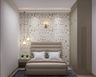 Modern Guest Room With Pendant Lighting - Livspace