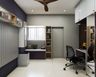 Study Room Interior With Bayview Seating - Livspace