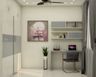Study Room Design With Light Colour Theme -Livspace
