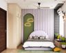 Kid's Room Design With Flute Panels - Livspace